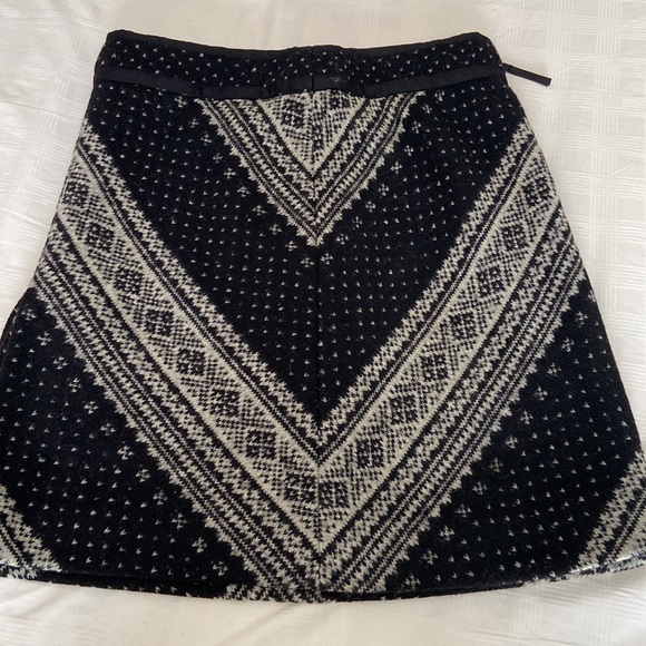 ETCETERA black and off white skirt, size 6 - Picture 5 of 9